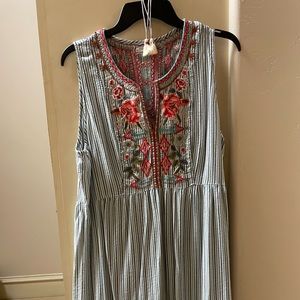 Johnny Was Workshop sleeveless dress